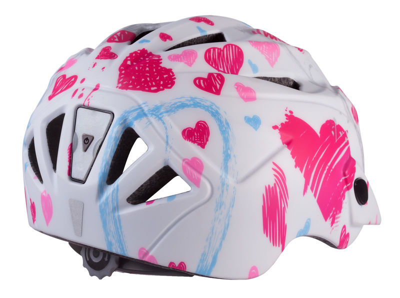 Dětská cyklistická helma Etape Pluto Light růžovo/bílá vel. 52-56 cm