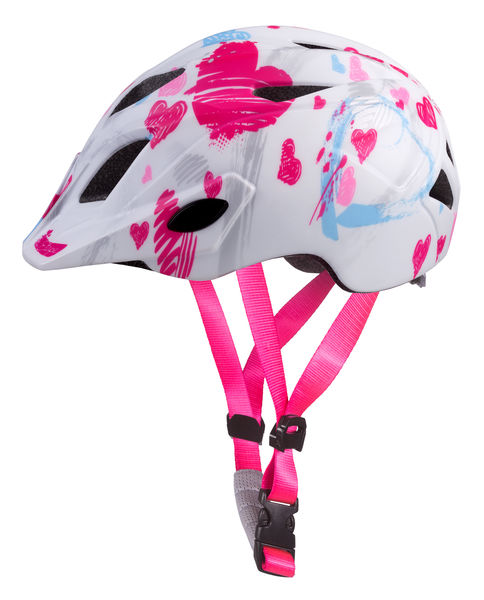 Dětská cyklistická helma Etape Pluto Light růžovo/bílá vel. 52-56 cm
