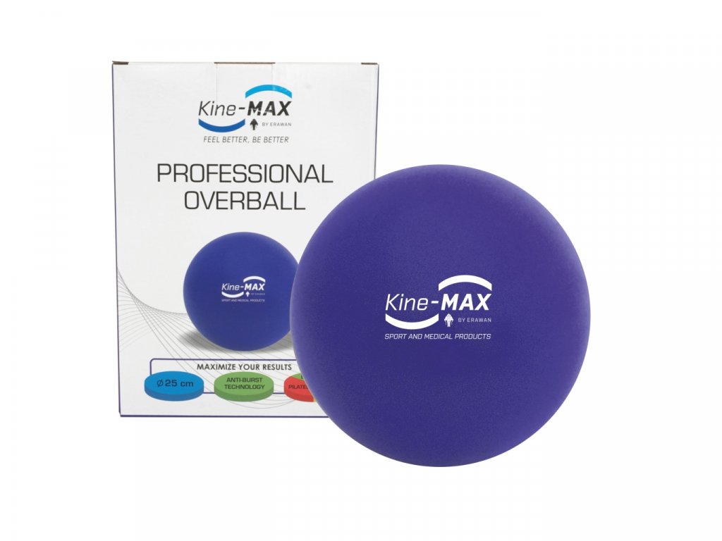 Overball KINE-MAX professional - modrý