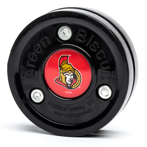 Treninkový puk Green Biscuit NHL - Ottawa Senators