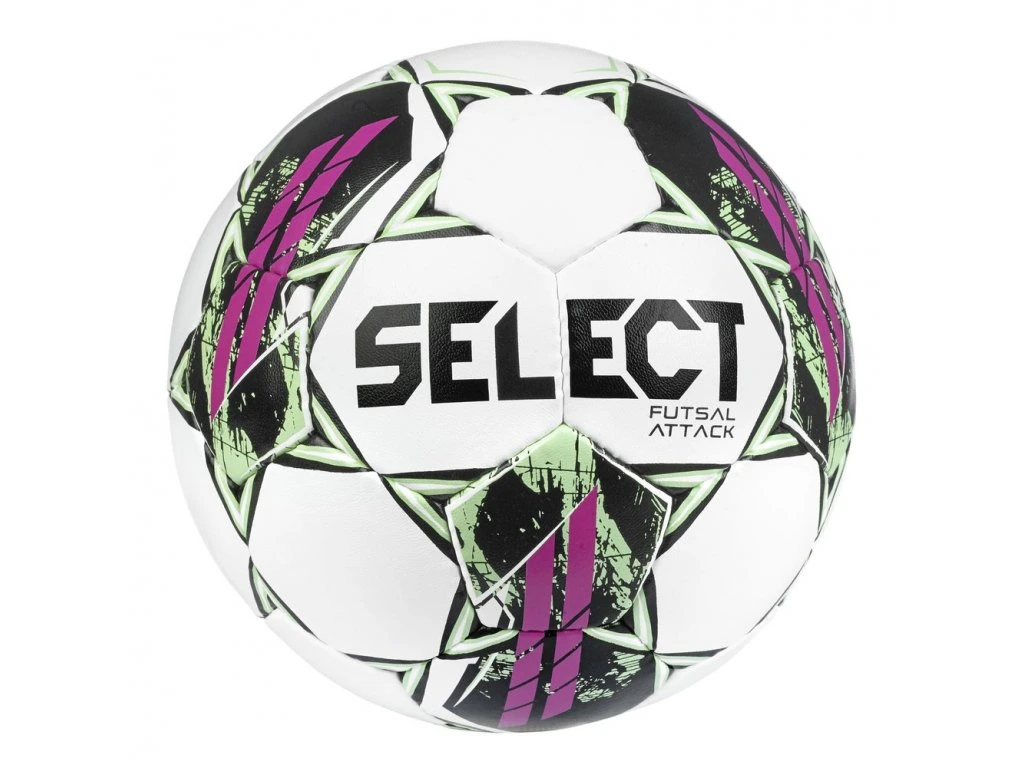 Futsalový míč Select FB Futsal Attack - bílo růžová