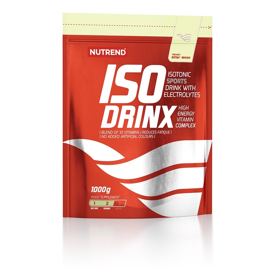 Sportovní nápoj Nutrend Isodrinx - bitter lemon - 1kg