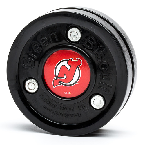 Treninkový puk Green Biscuit NHL - New Jersey Devils
