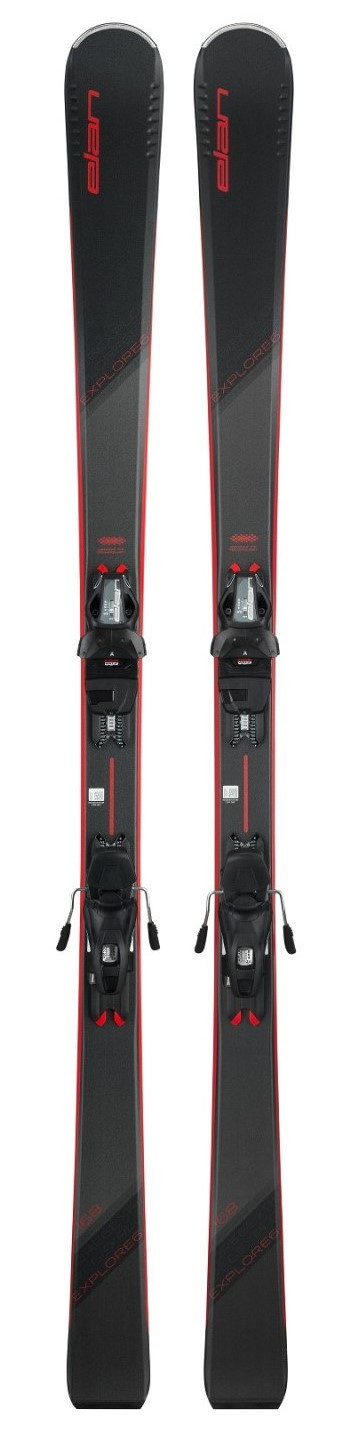 Sjezdové lyže Elan Explorer 6 Red LS - set 