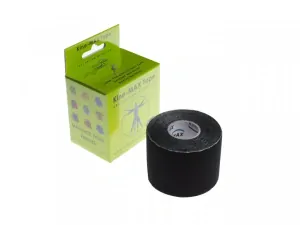 KINE-MAX TAPE SUPER-PRO RAYON - Kinesiologický tejp - černý