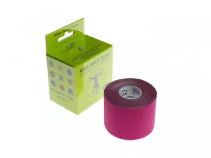KINE-MAX TAPE SUPER-PRO RAYON - Kinesiologický tejp - růžový