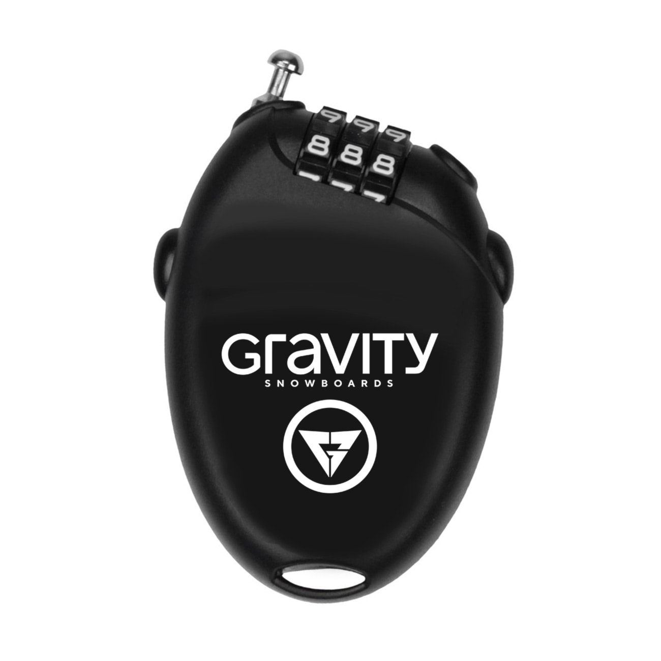 Zámek na snowboard Gravity Snb Lock - black