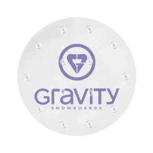 Grip na snowboard Gravity Heart Mat clear/lavender