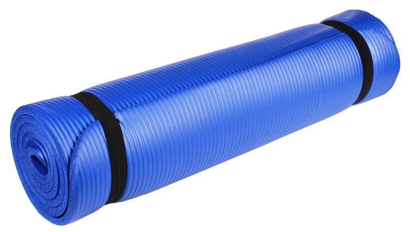 Yoga NBR 10 Mat podložka na cvičení - modrá