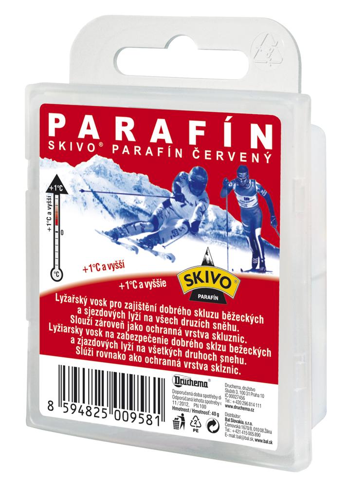 Skivo parafin - červený