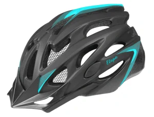 Dámská cyklistická helma Etape Venus černo/mint vel. 55-58 cm