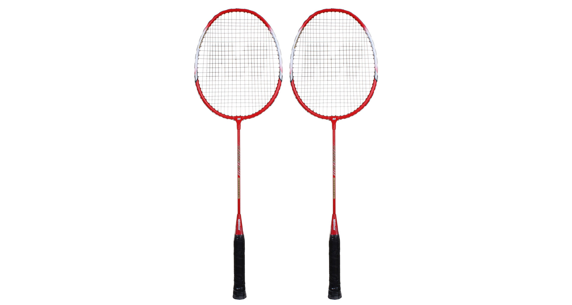 Sada badmintonových raket Merco Classic - červené