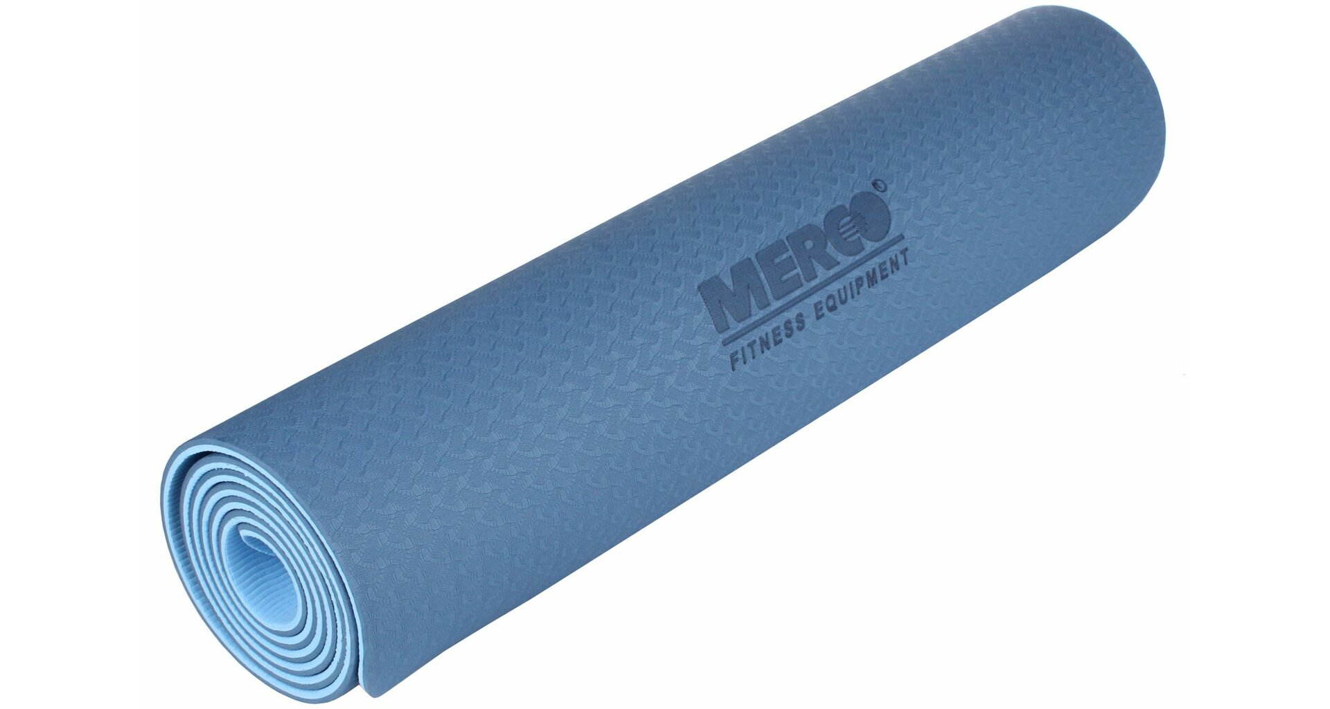 Karimatka Merco TPE Yoga 6 - tm. modrá/sv. modrá