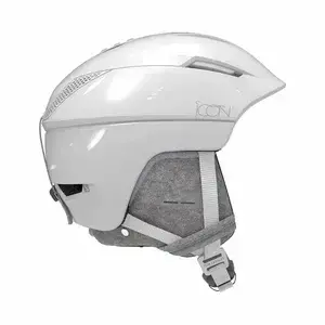 Dámská lyžařská helma Salomon ICON2 C.AIR white glossy - vel. S