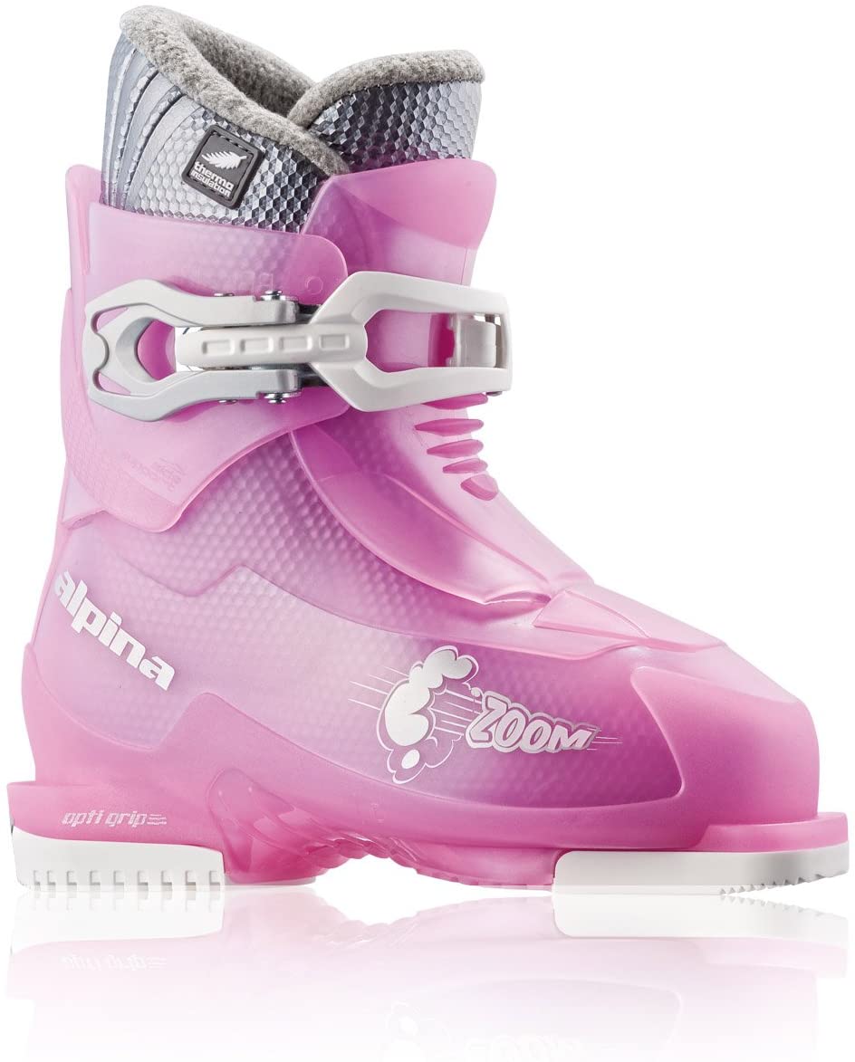 Dětké sjezdové boty Alpina Zoom - pink