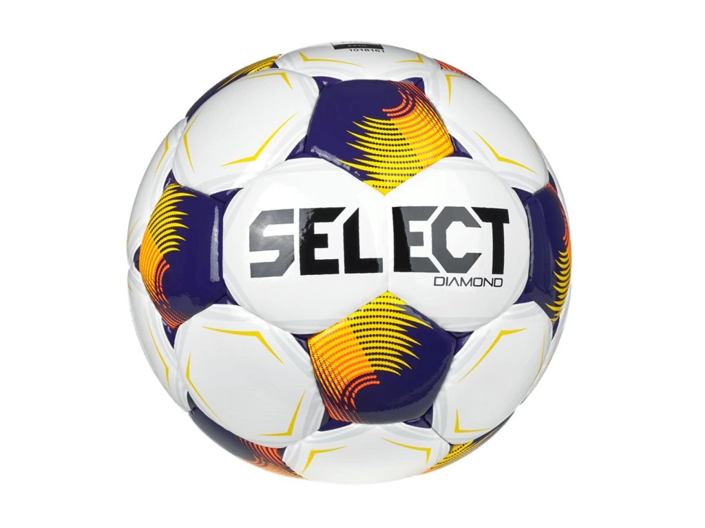 Fotbalový míč Select FB Diamond - bílo/oranžová