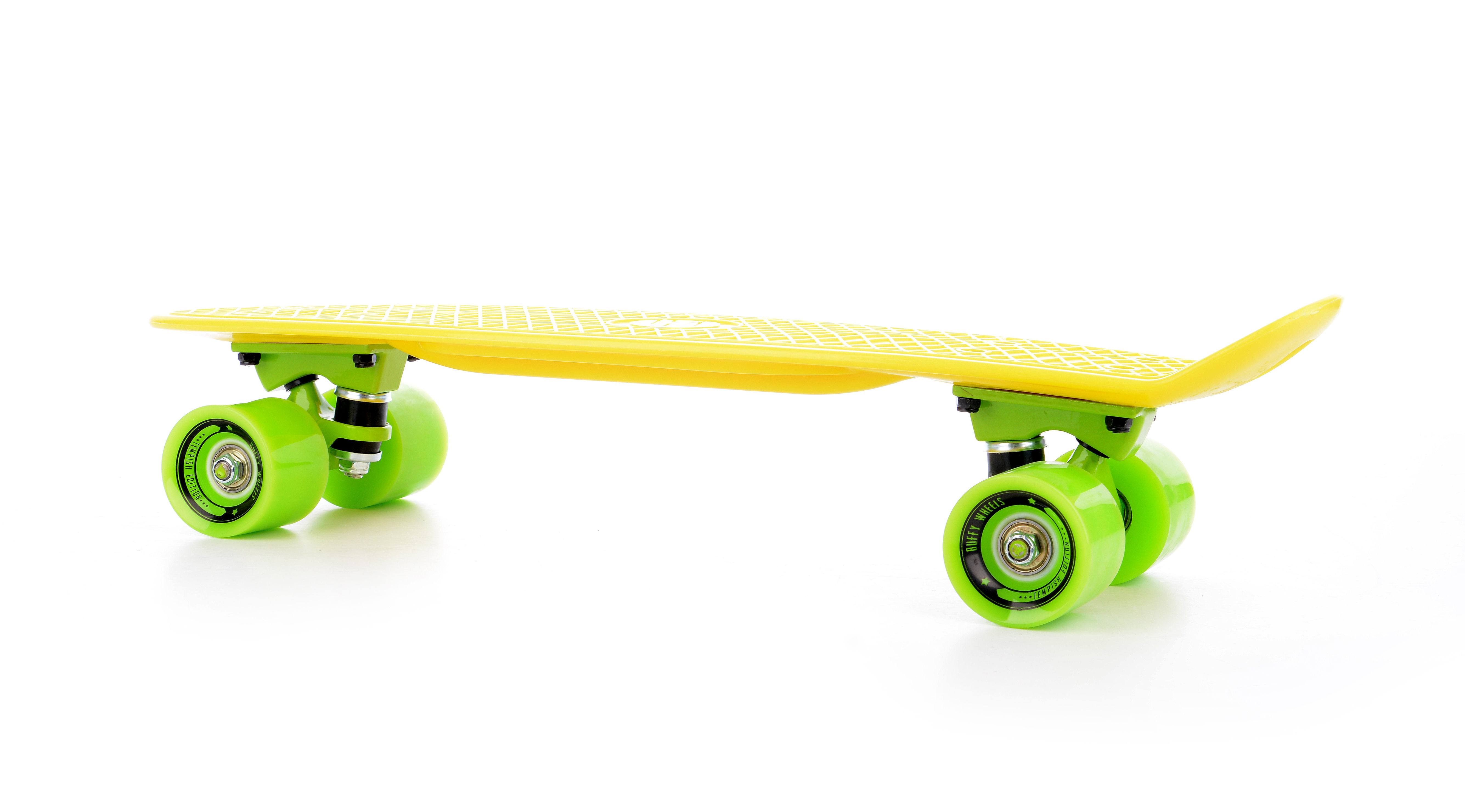 BUFFY T skateboard- žlutý