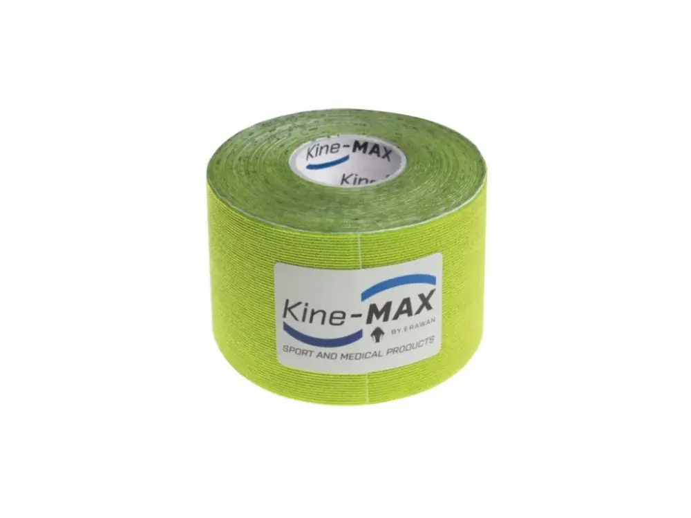 KINE-MAX TAPE SUPER-PRO RAYON - Kinesiologický tejp - zelená