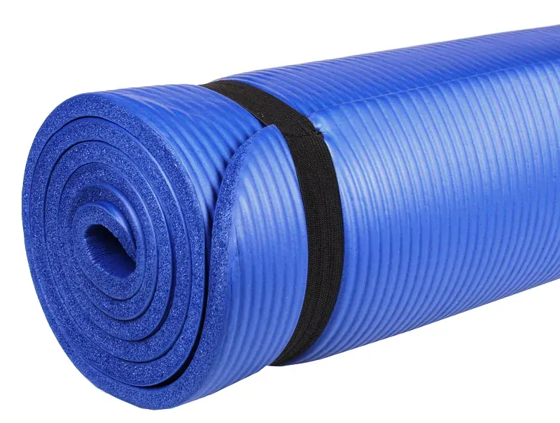 Yoga NBR 10 Mat podložka na cvičení - modrá