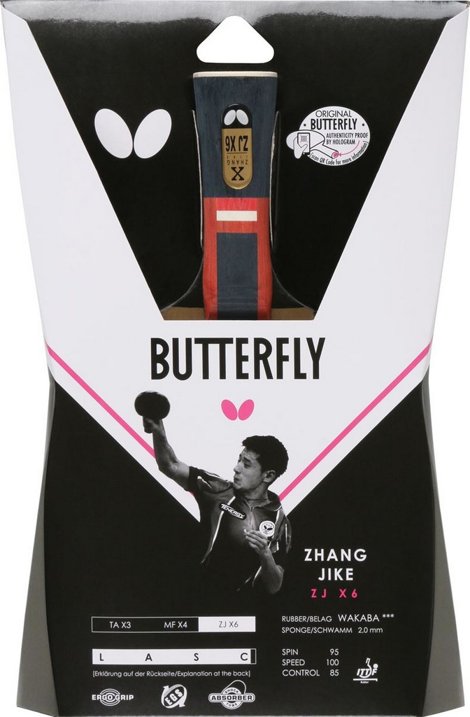 Pálka BUTTERFLY - Boll Carbon