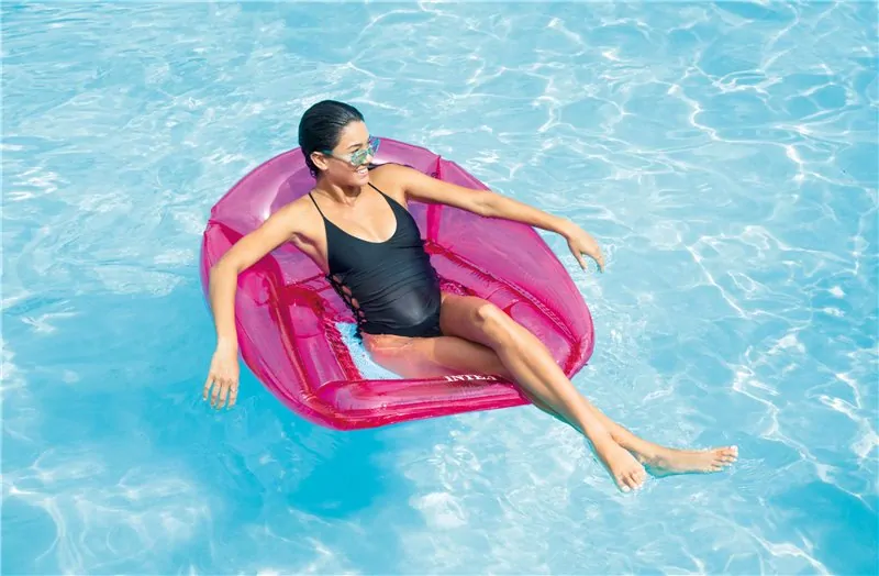 Intex 56802NP Křeslo nafukovací Lounges - růžová