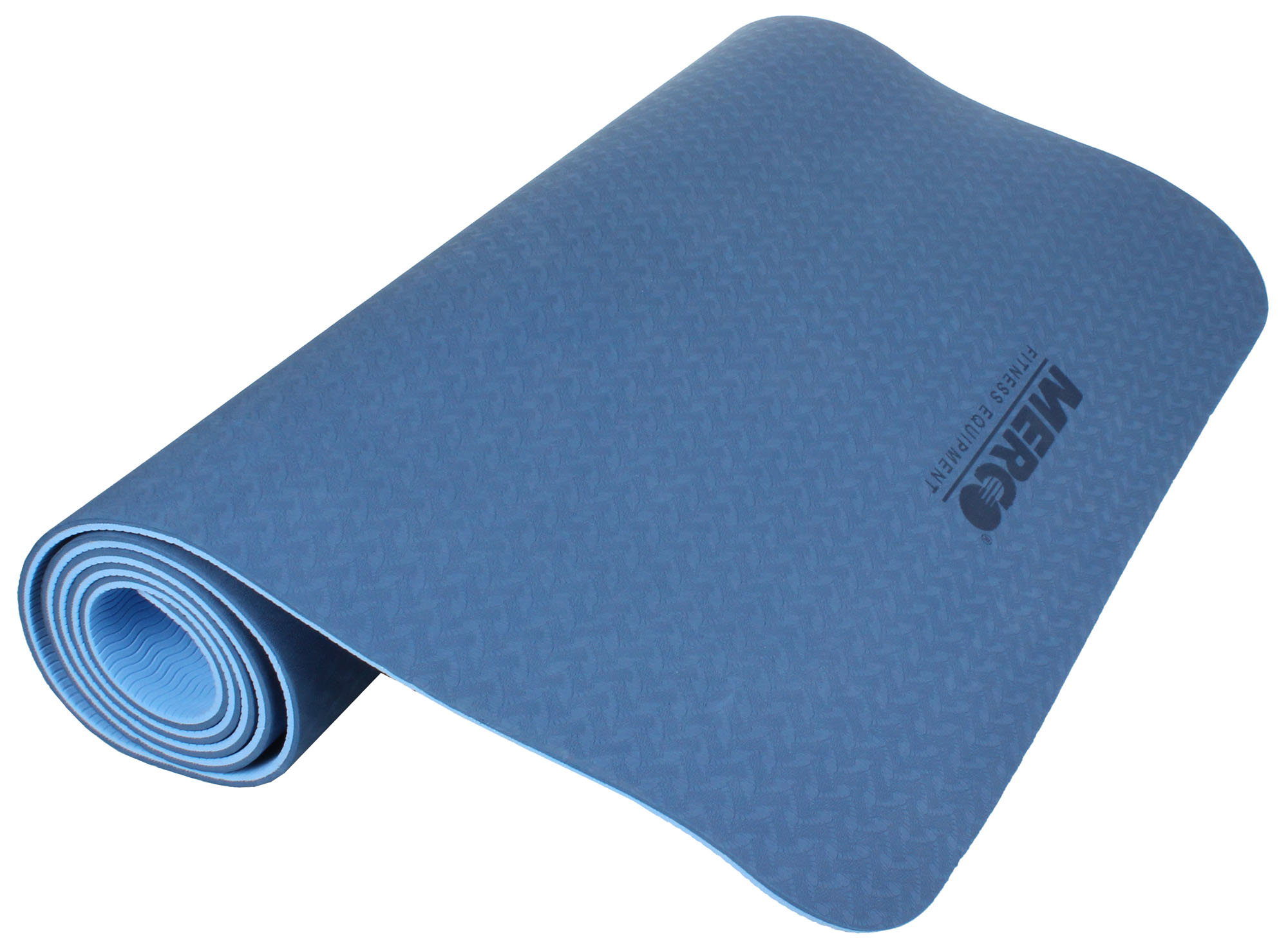 Karimatka Merco TPE Yoga 6 - tm. modrá/sv. modrá