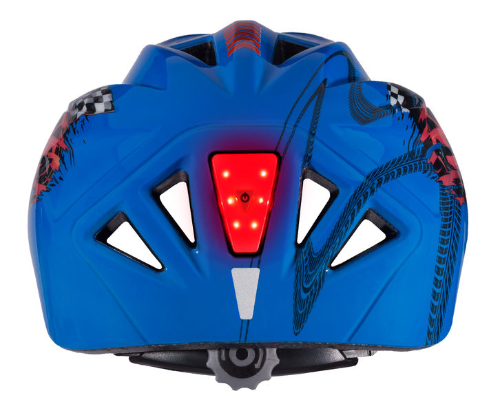 Dětská cyklistická helma Etape Pluto Light modrá/červená  vel. XS/S