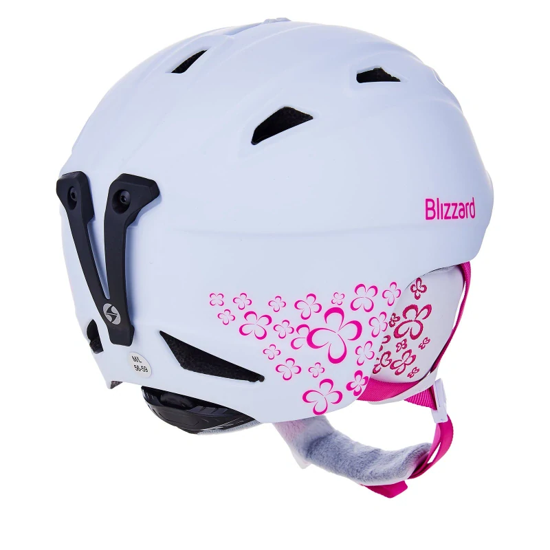 Blizzard VIVA DEMON - bílá/růžová vel.56-59 cm
