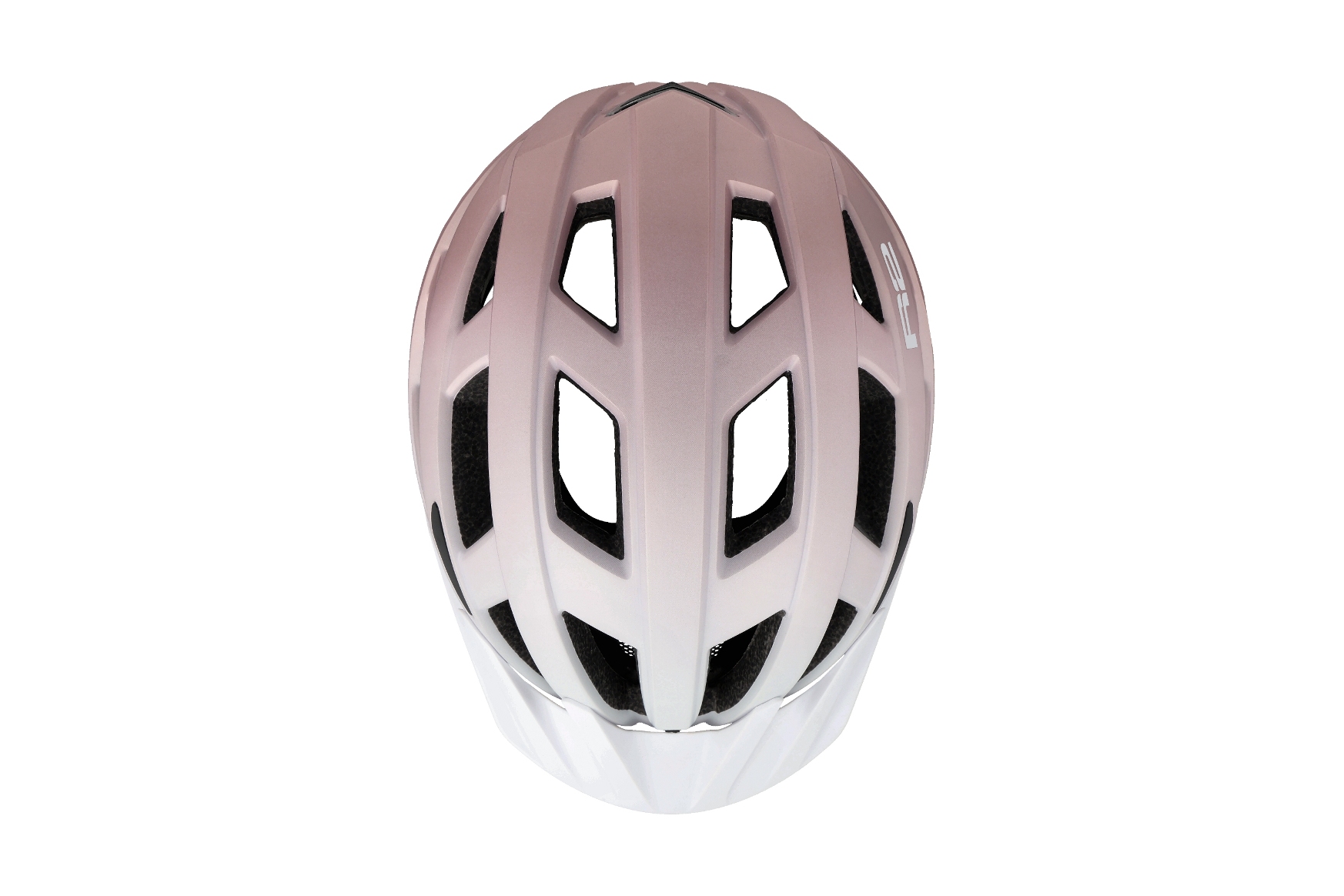 Cyklistická helma R2 LUMEN bílá/pudr. růžová - vel. M