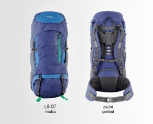 Batoh AXON URAL 66l blue